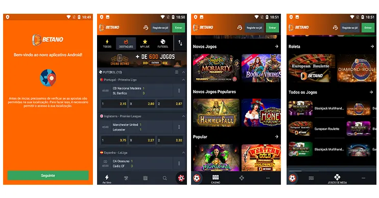 Betano apps