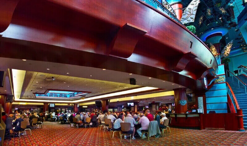 La sala de juegos más grande está en el Foxwoods Casino