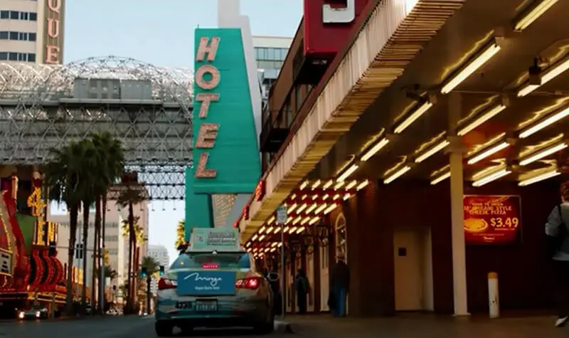 Entrada del Binions