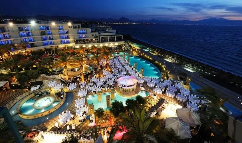 Vista aerea del Casino Loutraki